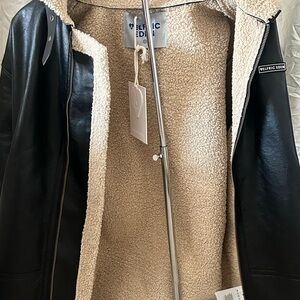 Elfric Eden leather bomber jacket